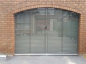 Aluminium Horizontal Slat Gate
