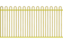 Aluminium Loop Top Fence Kit (Complete Panel)