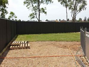 Colorbond fence