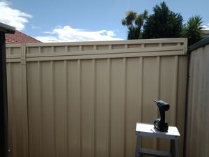 Supply and Installation of Colorbond Fence Extensions