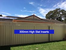 Slat Fence Extension Panels @ 300mm (H)