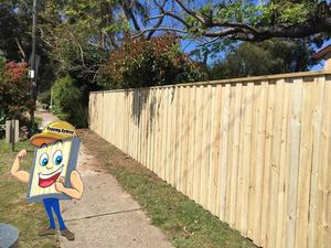 Lap N Cap Timber Fence
