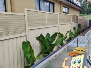 Colorbond Fence Extension
