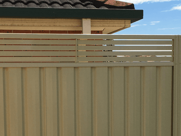 Slat Fence Extension Panels @ 300mm (H)