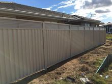 Colorbond Fence Panel with 300mm LOUVRE Inserts