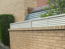 Louvre Fence Extension Panels @ 300mm (H)