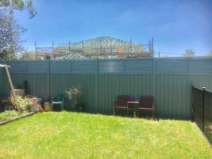 Colorbond Fence Height Extension with Louvres