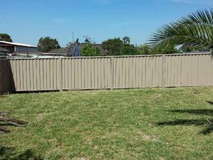 Colorbond fence
